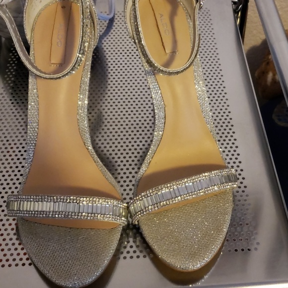 Aldo crystal cut fancy heels - Picture 6 of 7